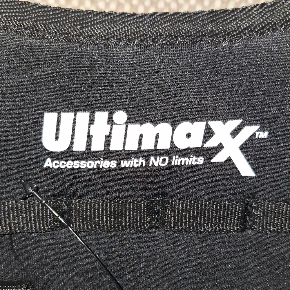 An Ultimaxx drone and accessory backpack. Easy carry vest with shoulder straps
